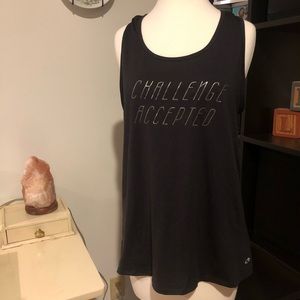 Workout Tank “Challenge Accepted”